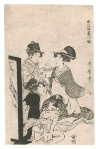 Utamaro/Fashionable Brocade Pictures of Various Arts[風流諸芸の錦]