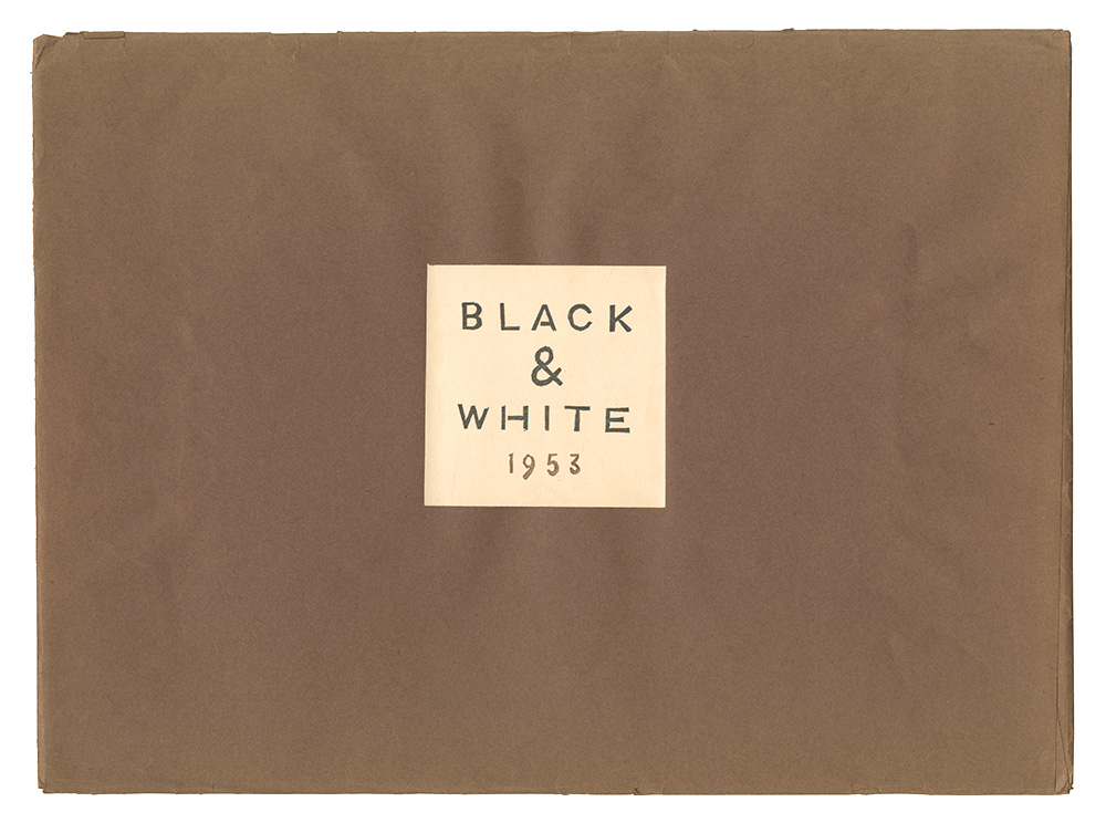 加藤八洲｢版画集　Black & White｣／