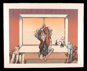 Laziness in the Dusk - Red / Tamura Fumio