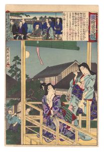 Chikanobu/Eastern Brocade Prints: Comparison of Day and Night / Okubo Hikozaemon[東絵昼夜競　大久保彦左衛門]