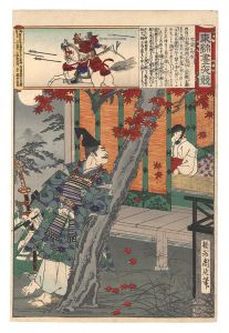 Eastern Brocade: Comparison of Day and Night / Koto no Naishi / Chikanobu