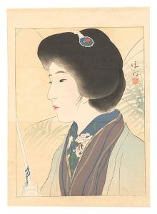 Kuchi-e Print / Kaburaki Kiyokata
