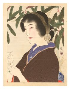 Kuchi-e Print / Kaburaki Kiyokata