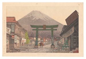 Mount Fuji at Yoshida, Koshu / Yokouchi Kiyoharu（Ginnosuke）