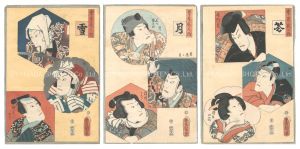 Snow, Moon and Flowers / Toyokuni III