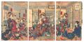 <strong>Kunisada II</strong><br>True Dipiction of the Gosei-ro......