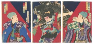 Scene from a Kabuki Play / Kunichika