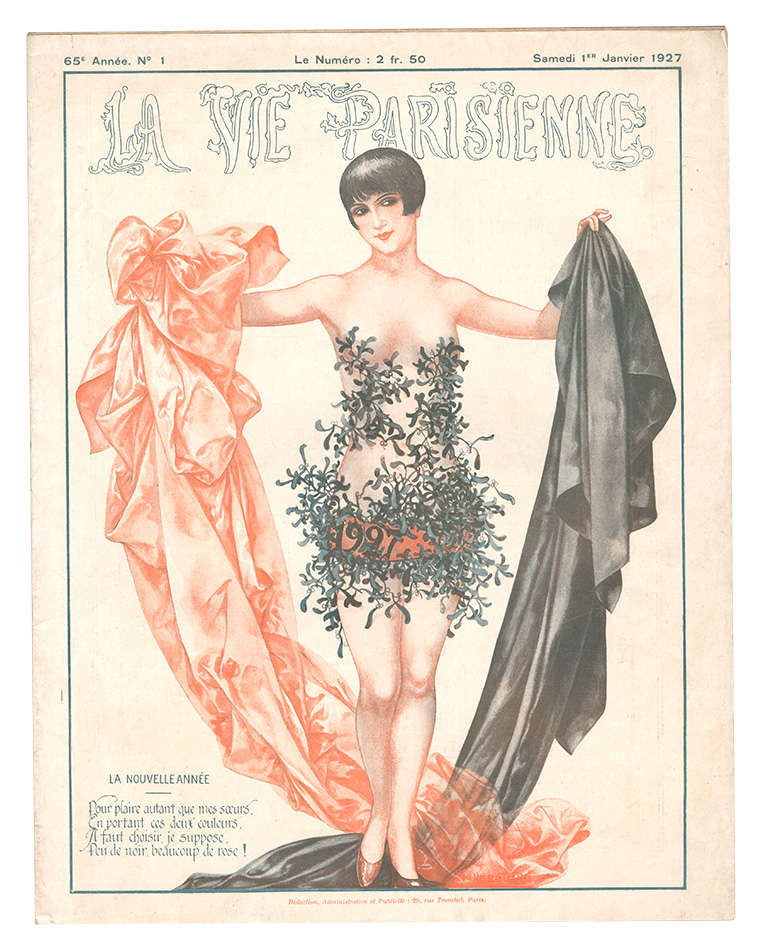 “La Vie Parisienne / January 1, 1927” ／