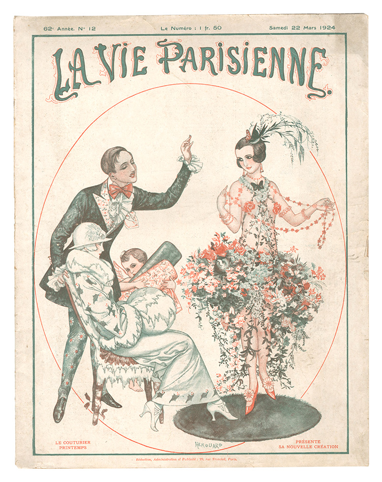 ｢[仏]La Vie Parisienne　1924年3月22日号｣／