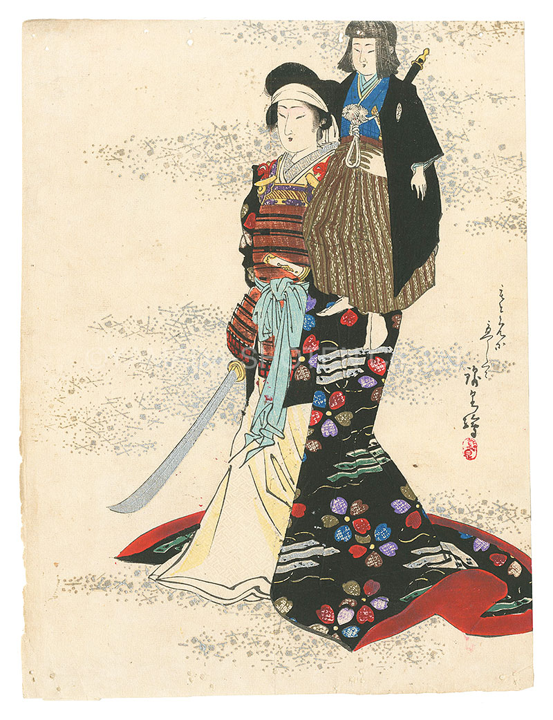 Suzuki Kinsen “Kuchi-e Print”／
