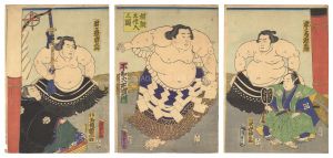 Yokozuna Entering the Ring / Kunisada I
