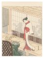 <strong>Harunobu</strong><br>Beauty at the Veranda【Reproduc......
