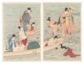 <strong>Utamaro</strong><br>Abalone Divers【Reproduction】........
