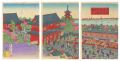 <strong>Kuniteru III</strong><br>Kannon Temple in Asakusa, Toky......