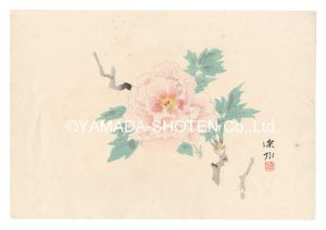 伊東深水｢牡丹（仮題）｣