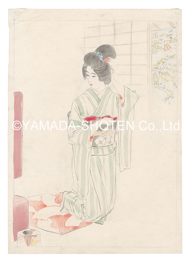 神保朋世｢自筆画稿　春昼｣／