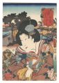 <strong>Toyokuni III</strong><br>Actors for the Fifty-three Sta......