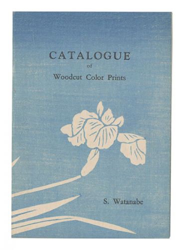 ｢[英]Catalogue of Woodcut Color Prints｣渡邊庄三郎／