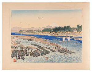 <strong>Jokata Kaiseki</strong><br>Benten Island and Mount Fuji