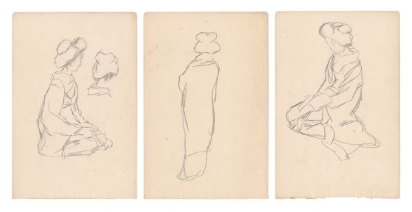 Takehisa Yumeji “Sketches by Yumeji”／