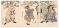 <strong>Kunisada I</strong><br>Kabuki Play : Taiheiki Chushin......