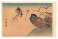 <strong>Utamaro</strong><br>Mallard Ducks and Kingfisher【R......