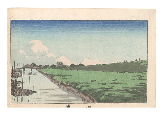 Yasuji,Tankei “True Pictures of Famous Places of Tokyo / Susaki”／