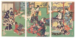 <strong>Kunisada II</strong><br>The Birth of the Child: Inaka ......