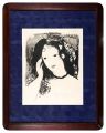 <strong>Marie Laurencin</strong><br>Tete de femme
