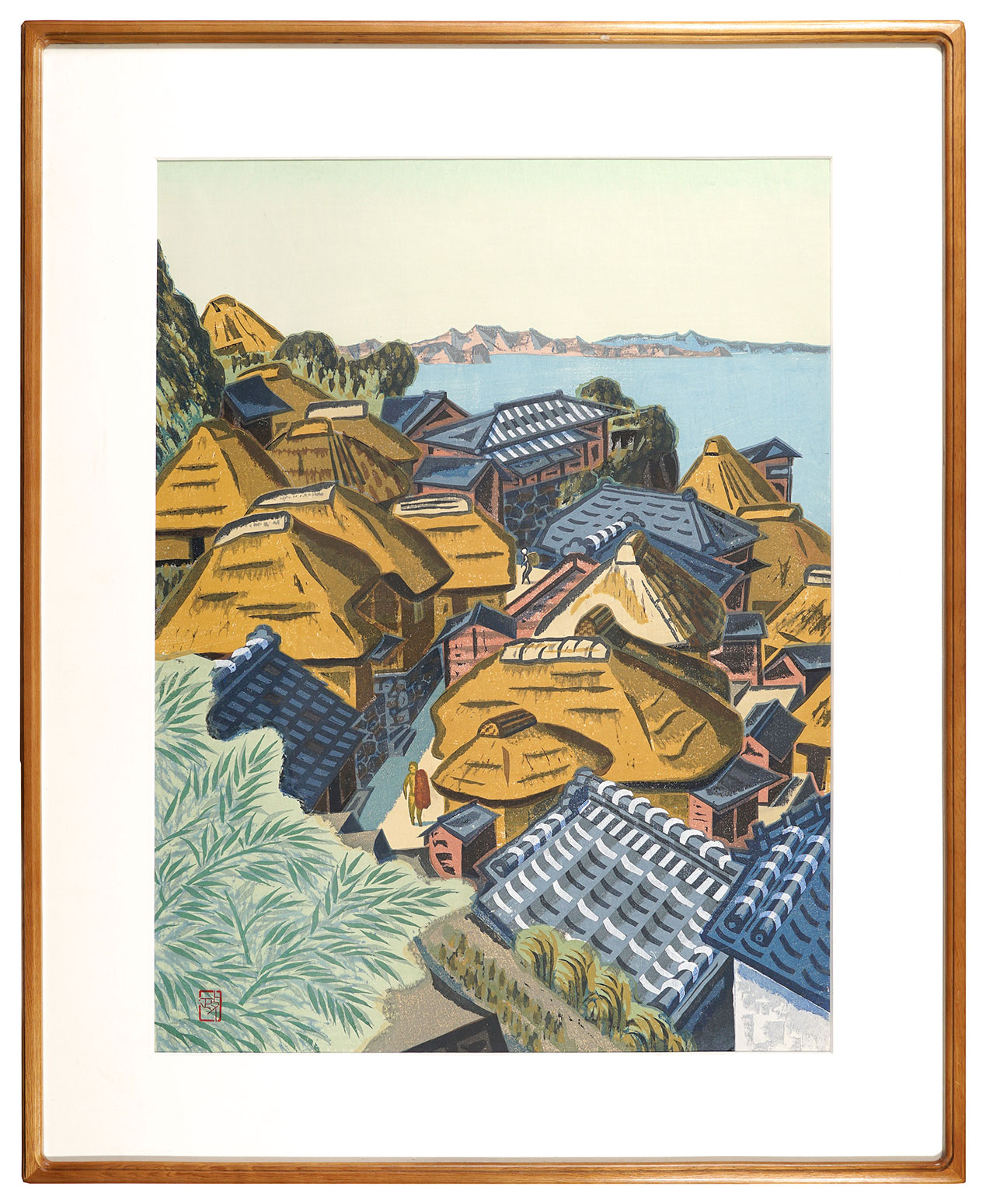 Maeda Masao “Fishing village”／