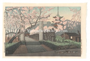 上野公園東照宮の桜花