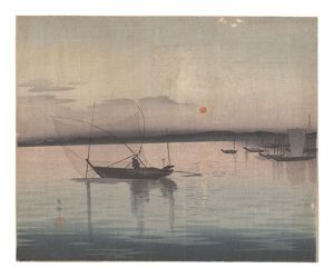 Fishing Boat (tentative title) / Ohara Koson (Shoson)