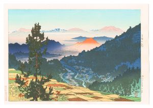 Ten Views of Shinano / Dawn at Kanbayashi / Ito Shinsui