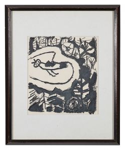 畦地梅太郎｢自筆画稿｣