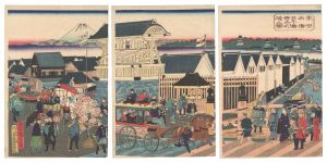 <strong>Hiroshige III</strong><br>Famous Place in Tokyo: The Off......