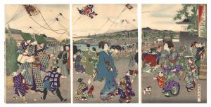 Sands of Edo: Annual Events / New Year's Day / Chikanobu