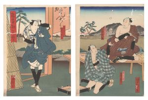 Kabuki Play: Tabi Suzume Aiyado-banashi / Yoshitaki