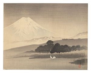 小原古邨（祥邨）｢富士（仮題）｣