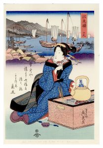 <strong>Eisen</strong><br>Tokaido Beauties / Ejiri【Repro......
