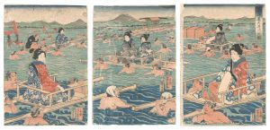The O'i River, Tokaido / Yoshikazu