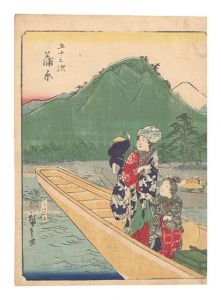 Fifty-three Stations / Kanbara / Hiroshige I