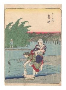 Fifty-three Stations / Okazaki / Hiroshige I