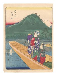Fifty-three Stations / Kanbara / Hiroshige I