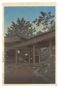 大和初瀬寺　／　川瀬巴水