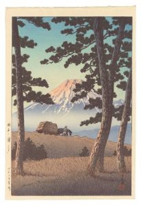 東海道風景選集　田子の浦の夕　／　川瀬巴水