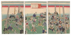 一景｢榊原撃剣会興行之図｣