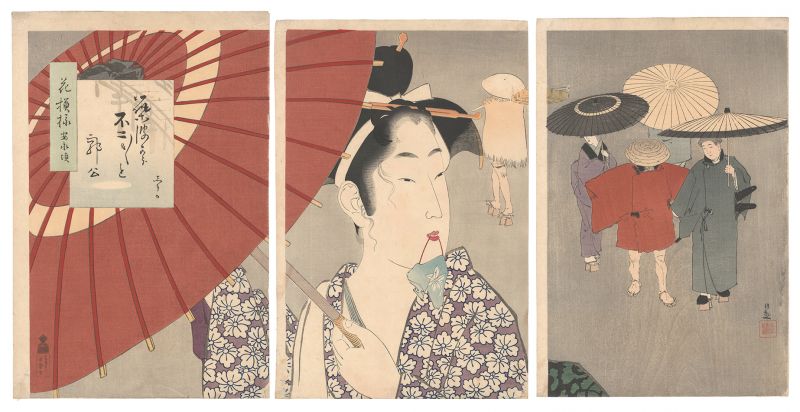 Kiyochika “Floral Patterns / The An'ei Era”