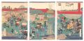 <strong>Hiroshige IV</strong><br>The Shokon Shrine on Kudanzaka......