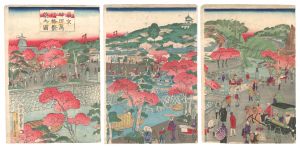 Prosperity of Mansei Bridge at Kanda, Tokyo / Kunimasa IV