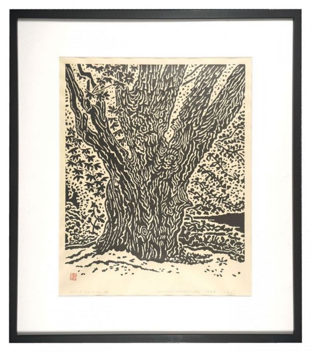 Hiratsuka Unichi “Maple Tree on the Potomac Riverbank”／